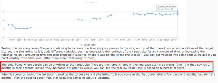 DiptimayeeM's tweet photo. It was interesting to find a forum thread on Google search while searching for a #GooglePatent which is providing proofs of Google penalty &amp; recovery having links from PBN. 
@searchliaison @JohnMu @methode https://t.co/9K2TAVqwys