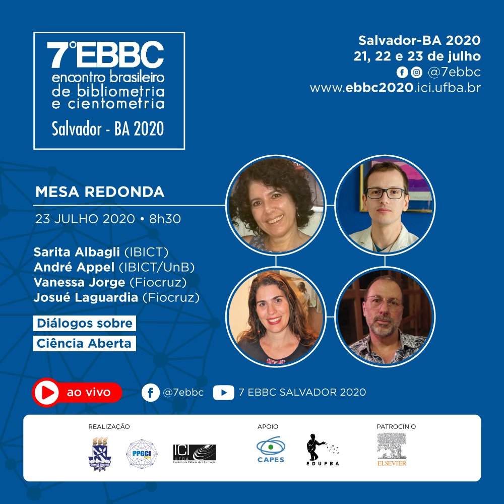 EventoEbbc's tweet photo. TERCEIRO DIA DE #ebbc2020virtual
-
MESA REDONDA👇🏾

8h30 - Diálogos sobre Ciência Aberta

Acompanhe:
Youtube - https://t.co/wwF1Z76wO1
Facebook - https://t.co/KYDewPyp2W
Instagram - https://t.co/dGrxvEiWWj
Twitter - https://t.co/St9Ue6LAUz https://t.co/HZ9EiygIqP