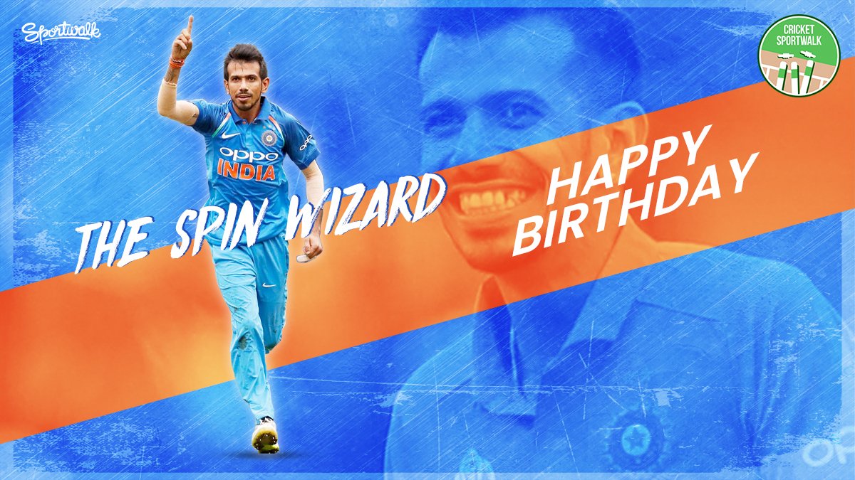 वर्तमान समय मे भारतीय बॉलिंग की रीढ़ स्पिन के बादशाह <a href="/yuzi_chahal/">Yuzvendra Chahal</a> भाई को जन्मदिन की ढेर सारी बधाई और भविष्य के लिए शुभकामनाएं ।

#YuziChahal