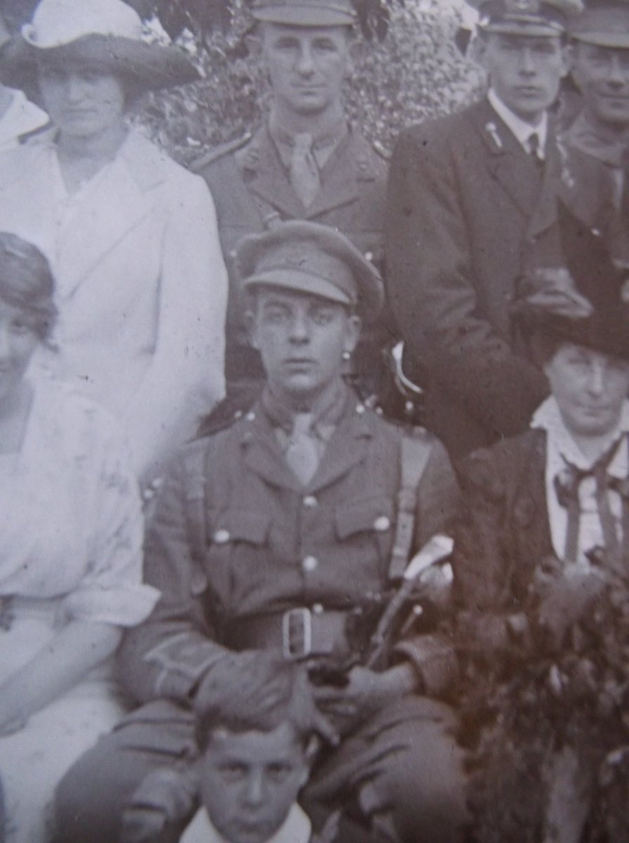 On this day, 23/7/1916,  @OldBloxhamist Captain Basil Benjamin Burgoyne Brooks (1st/4th Oxford & Bucks Light Infantry) was killed in action at Pozières on the Somme. He was 21 years old. 1/6