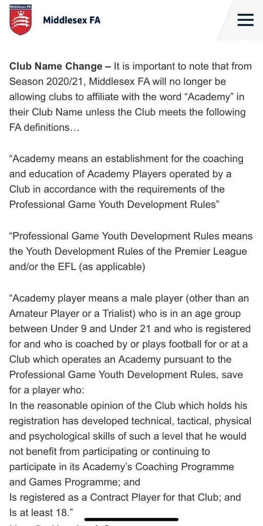 BedmondY's tweet photo. Not before time, as so many companies have been misleading vulnerable parents thinking their child is playing in a Academy environment. Don’t get me wrong there are some good coaches involved within them, just a money making scheme. https://t.co/8kWXyvqDJB