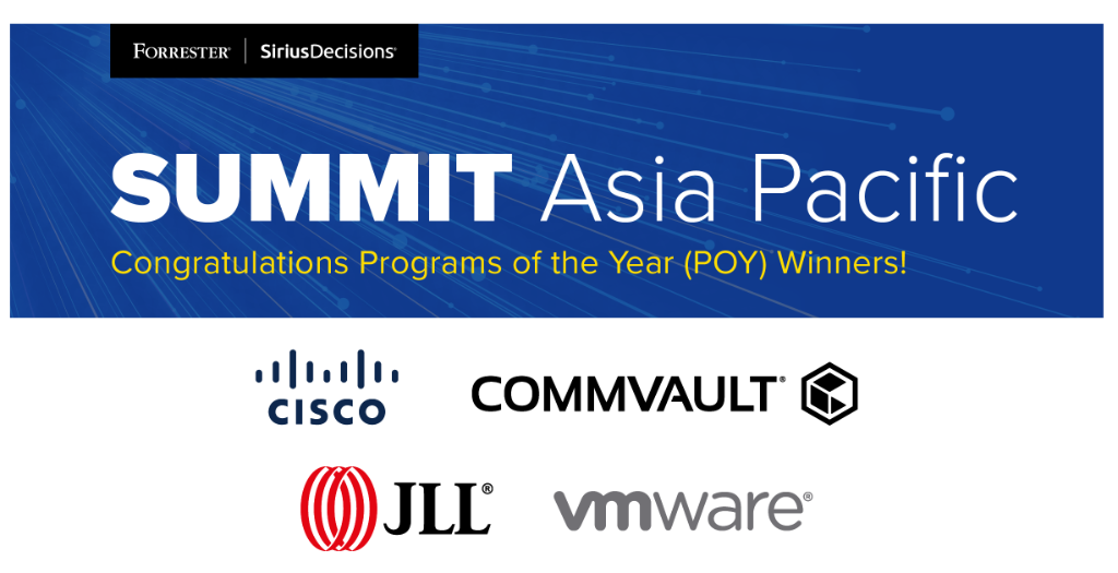 ciscoapac's tweet photo. Congratulations to the Cisco Marketing APJC team for winning the @Forrester/ #SiriusDecision’s Program of the Year Award, which recognizes Cisco’s Covid-response campaign for achieving significant and innovative #marketing results. https://t.co/oPB3igOHj8 @MarkPhibbs @_JimWalsh https://t.co/j4yfKoeh3X