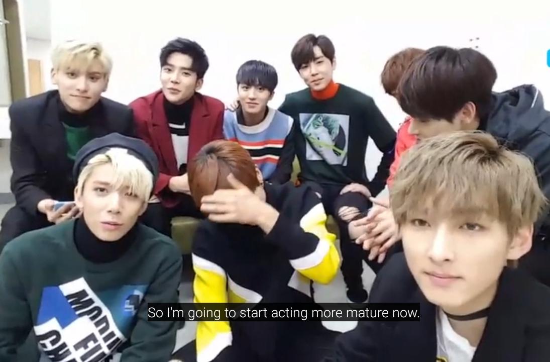 Sf9 being relatable; a thread #SF9  