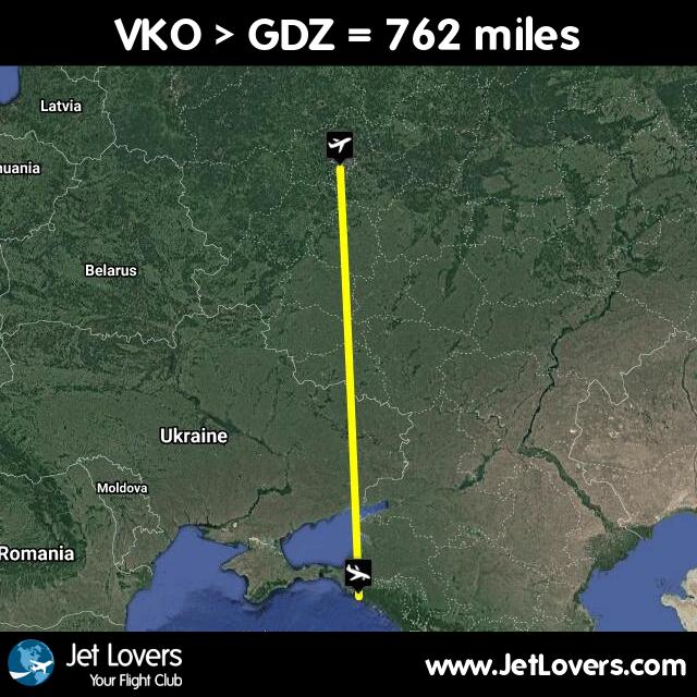 barsykoff's tweet image. My flight #29 on #JetLovers: VKO &amp;gt; GDZ - another 762 miles in the air! jetlovers.com/profile/188/fl…