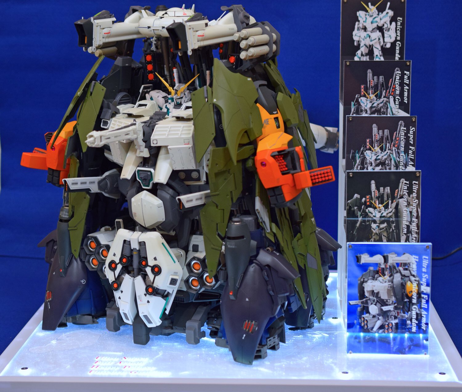 佐藤健司 Kobaruto 16年制作 1 100 ウルトラスーパーフルアーマー ヘビーデラックス ユニコーンガンダム 大量ミキシングによる大型モデル 毎日過去作 ウルトラスーパーフルアーマーヘビーデラックスユニコーンガンダム ユニコーンガンダム ガンプラ