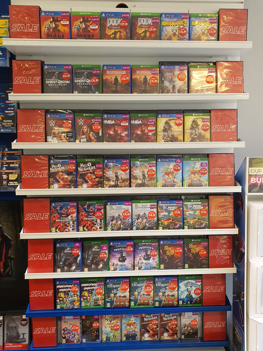 GAMEWGC's tweet photo. Our summer sale has started!

Here's just a taste of the cracking deals we've got in store...

some of which are just too good to miss!

Pop in and check out these spicy deals while stocks last! https://t.co/dXpUX8GkYT