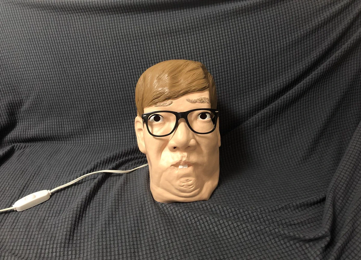 間接照明が明るすぎたのでヒカキンのマスクを被せた結果？ゴリラみたいｗｗ