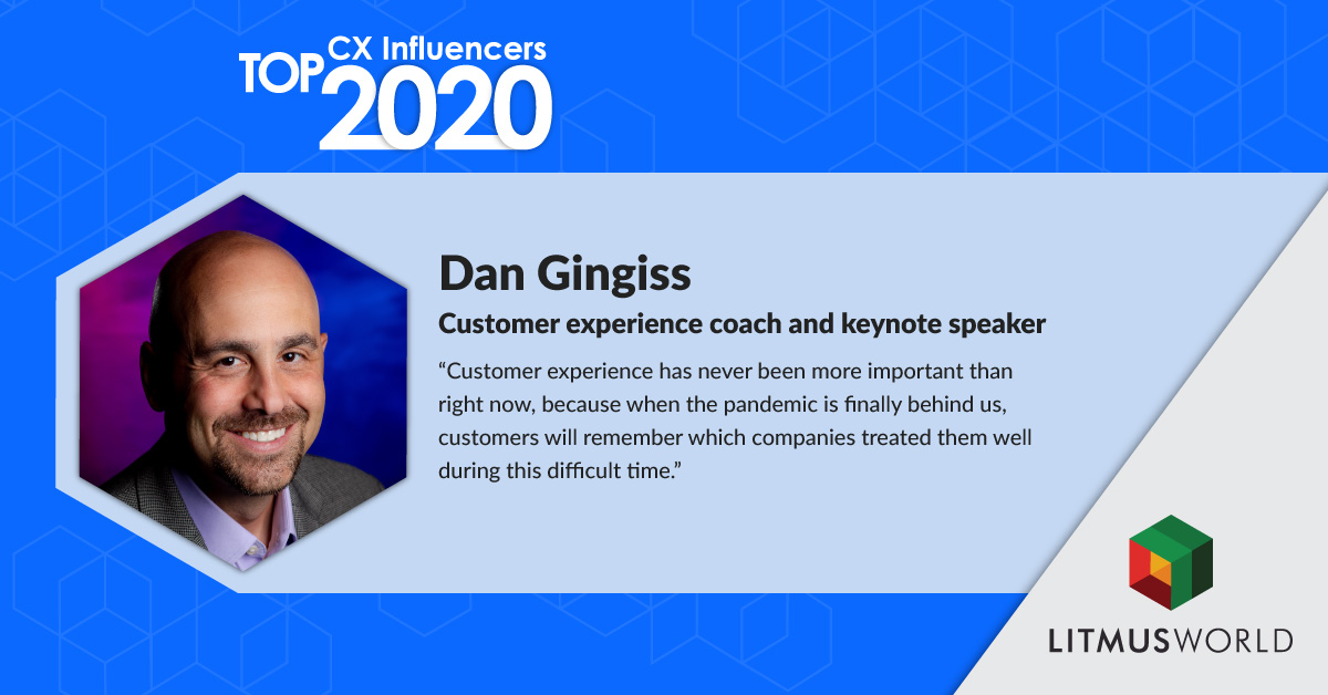 LitmusWorld's tweet photo. #WeAskedTheExperts (2 of 4)
What would you advise businesses as a bounce-back strategy through the pandemic? And, they answered!
Check out our complete list of 'Most Influential CX Leaders' here: https://t.co/W7mmWoCzgC
#BuildingCX #VoiceOfExperts #BusinessIn2020 https://t.co/1aQFHwmH9v