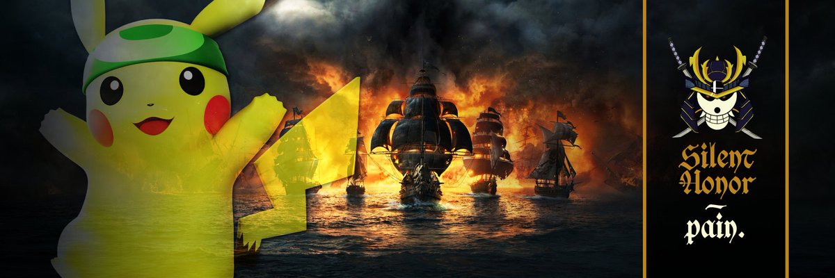 Auf unserem Schiff gibt es viele Ratten...
Doch eine ist eine ganz Besondere <a href="/PAINaciousD/">PAINaciousD</a> 
Mit seinem Thunder zieht er ganze Crews in die tiefen der Blastzone hinunter.
Main: Pikachu
2nd: Banjo
Pocket: K rool