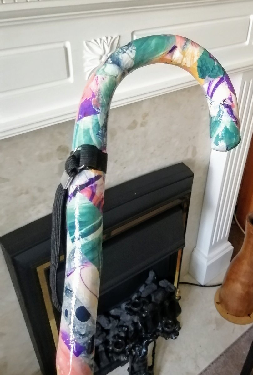 artisanwalking's tweet photo. New.I call this walking stick dreamy.
15.00
#wooden #handmade #walkingstick #decoupage #unique #quirky #vintage #stick #forsale #weatherproof
#upcycled #giftidea https://t.co/1UNseQBDH4