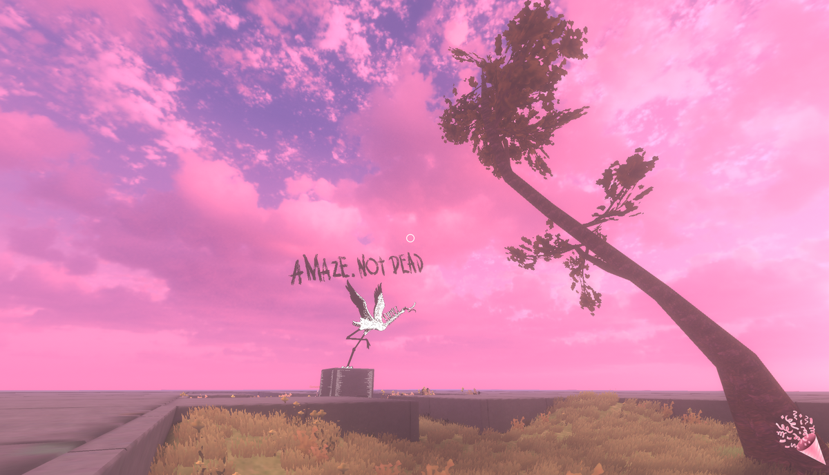 I'll end by a shot of the "outdoor garden" where you'll be able to read the names of the Kickstarter supporters of this crazy edition. I can only imagine how much work it has been (and it currently is) to hold it. You've all my love & respect! #Amaze2020  #Amazenotdead