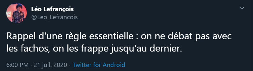 StrongWhiteMen's tweet image. C'est bizzare, c'est toujours ceux qui ont une composition corporelle proche du néant qui veulent frapper, mais quand la réalité leurs reviens en pleine gueule ça chiale comme des gamins et ça va faire des threads "Jeu mE SUi fE AgreSé" @Leo_Lefrancois  #phasme