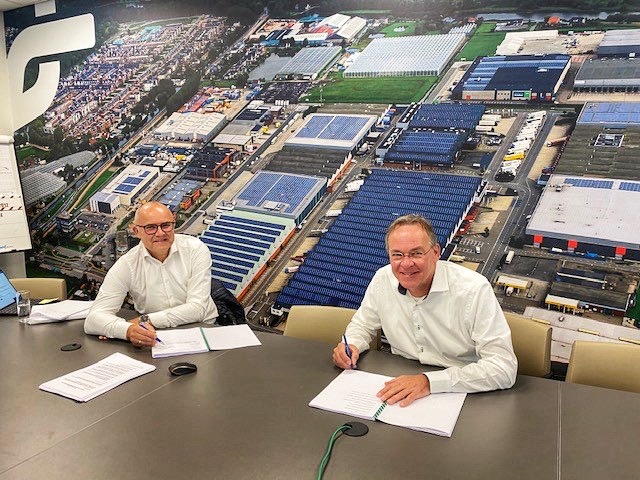 abcwestland's tweet photo. De nieuwbouw van @ABCLogistics vordert gestaag! In samenwerking met @Weboma realiseren we deze enorme nieuwe hal, met een oppervlak van 14.000m2. Begin 2021 zal ABC Logistics hun nieuwe locatie betrekken. We houden je op de hoogte van de vorderingen! #abclogistics #abcwestland https://t.co/D13xtHLESh