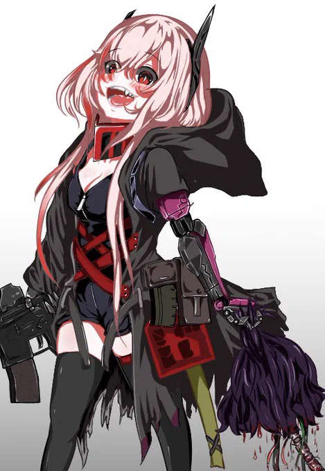 #少女前線 #ドルフロM4 SOPMOD II女の子は笑顔が可愛い 
