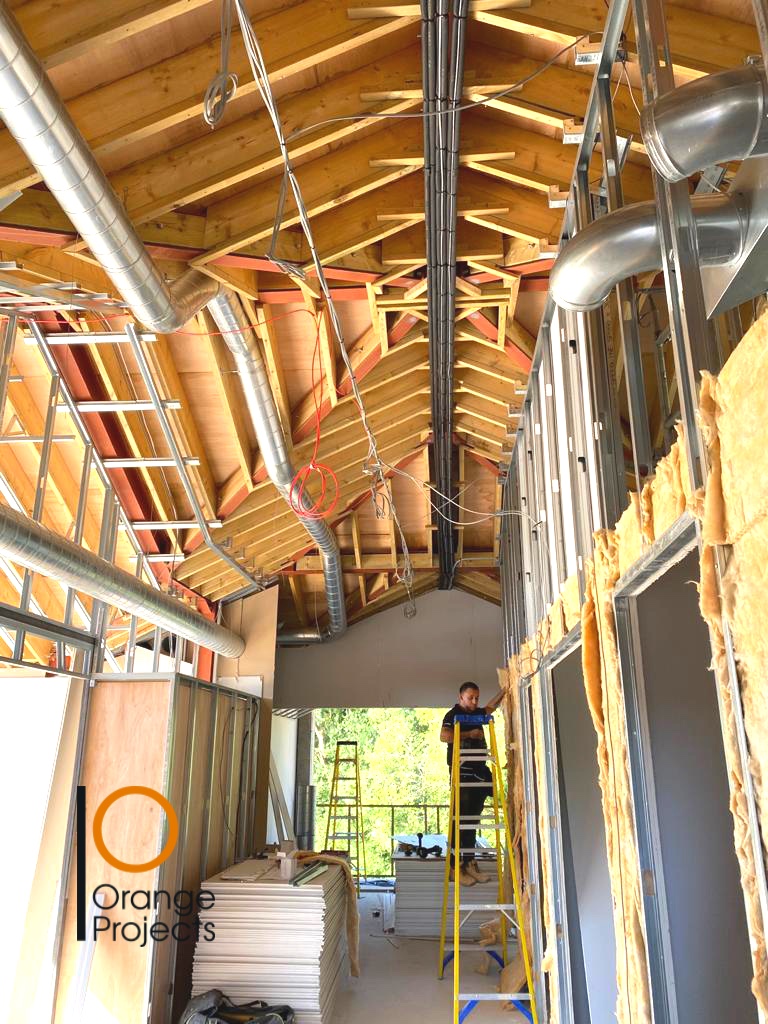 OrangeProjects's tweet photo. You dream it, we can build it!
We thought weโd share some of the pictures taken at a new project. Itโs cathedral like inside & will look stunning when complete!
More pictures to follow in due course. Canโt wait to see this one develop!
#newbuild #orangeprojects #office https://t.co/OA9i1aP3Pb