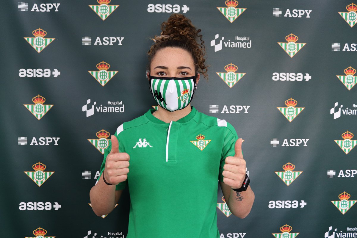 RealBetisFem's tweet photo. ¡Apta para reforzar la zaga! 💪🏼💚

@jen_mccormick superó de manera satisfactoria el reconocimiento médico ✅🩺🏥

@Viamedsalud
@AsisaSalud
@ASPYPrevencion

#BetisFéminas #PrimeraIberdrola https://t.co/JvymuPVWXD
