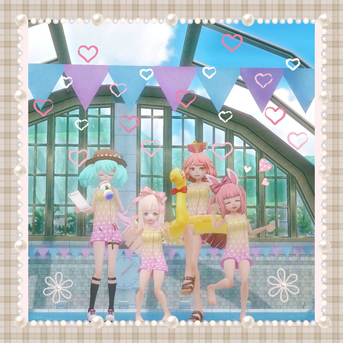 mocha_celes's tweet photo. 今日は復帰して早々、ボンメンさんと集まれて…💓幸せです〰️☺️✨
水玉タオル☺️お祝いにいただきました♪
それから欲しかった生クリームと白いハートチョコも頂いてしまいました😭ありがとうございます😭
皆さん面白くて、そして可愛くて！💕すっごく楽しくて癒されました♪ありがとう🤗💕
#アルスト https://t.co/0g5KEvhemw