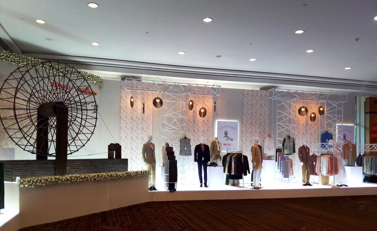 IM_Ent_events's tweet photo. #walkdownmemorylane • Raymond Khadi Launch •

Raymond launched India’s first branded Khadi label - ‘Khadi by Raymond’ which is an exquisite range of fabric blends and ready-to-wear apparel that resonates with Indian culture and upholds Raymond’s rich legacy. https://t.co/opectJ5F6r