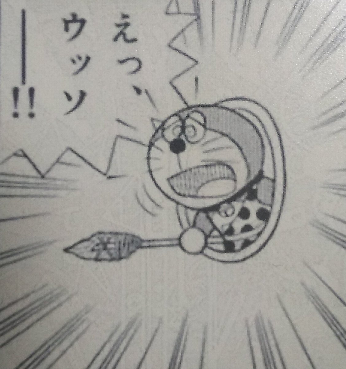 見るもの全てが信じられないドラ。 
