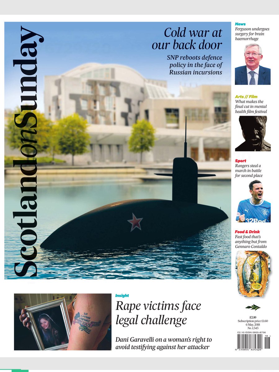 May 2018, I set out in  @scotonsunday our assessment of the Russian threat to Scotland and what it meant for the Modernising Defence Programme. A Tory MP went on the record and said my points were ‘laughable’ and a ‘narrow nationalist agenda’  https://www.scotsman.com/news/politics/snp-defence-policy-close-open-door-russia-294674