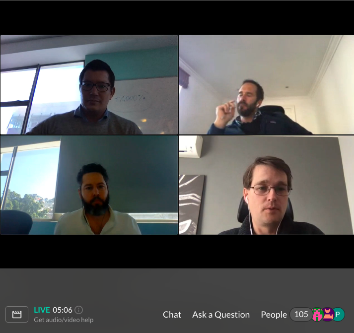 And we're live! So great to have 109+ of you all with us from around the 🌎 

Paul Cook, CEO <a href="/Faithful2Nature/">Faithful To Nature</a>  on trends FTN has seen since the beginning of #lockdownsa - An increase in demand for immune boosters/ immunity support has been a pertinent trend throughout!