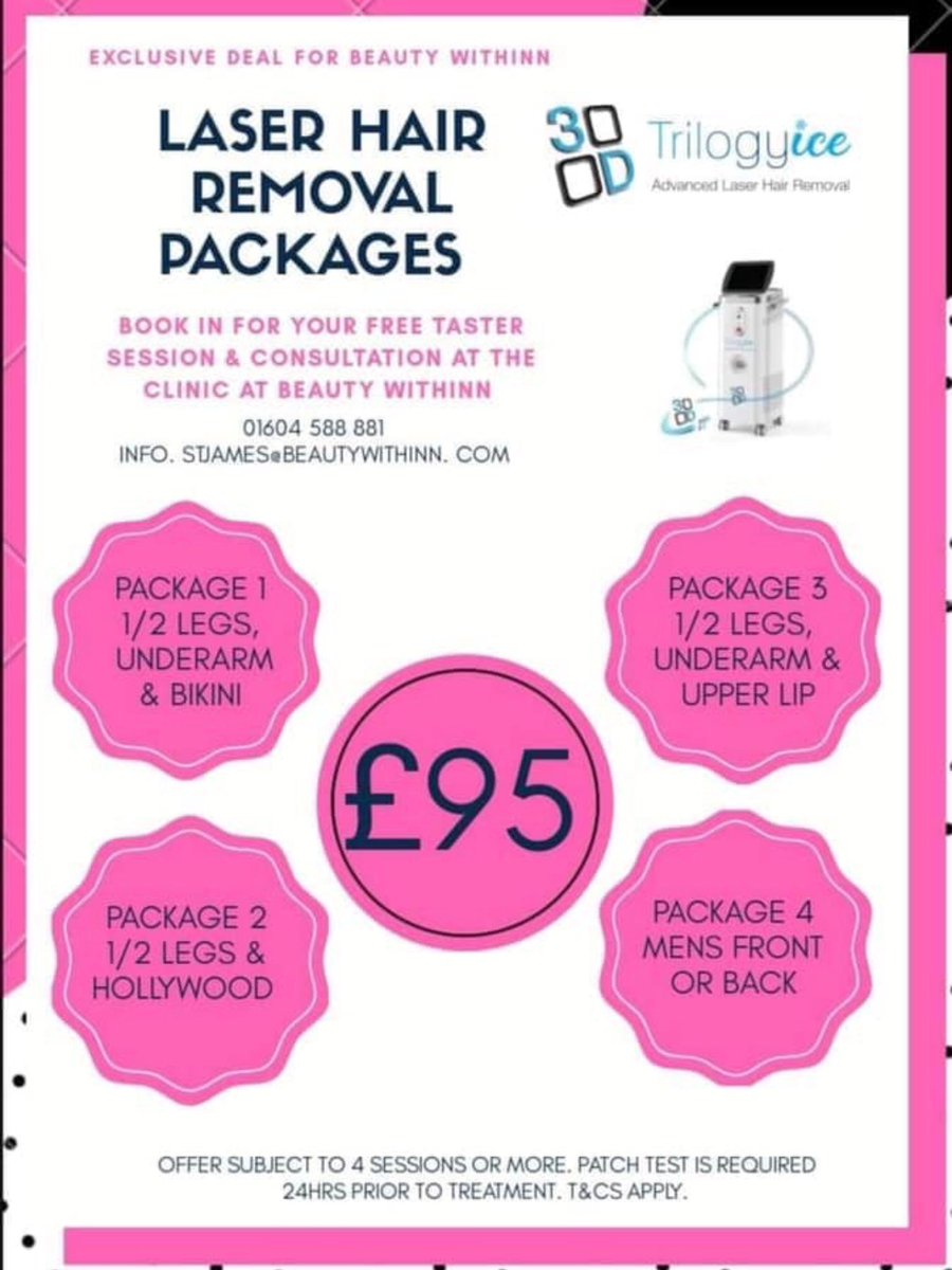 The_InnBarber's tweet photo. Now we have slowly been lifted.. has lock down got the better of you? Have you got unwanted hair? Why not try our laser hair removal, we are currently offering a FREE, yes FREE consultation! Have a look at our packages and see if any tickles your fancy🙌😁
#hairremovallaser https://t.co/agLs3qrVuw