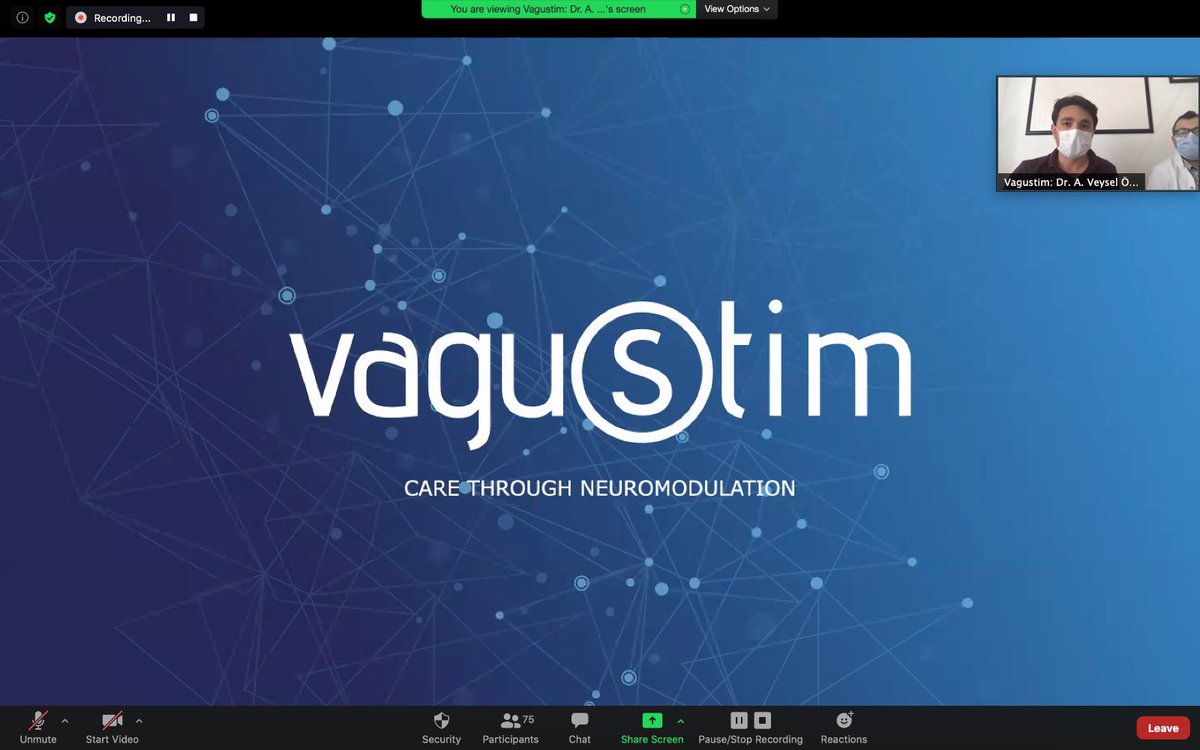 ReDisInnovation's tweet photo. Şimdi @vagustim ‘in vagus sistemini stimule eden cihaz çalışmasını dinliyoruz #coronasprint #biostartup https://t.co/C9RHDWQ3Q3