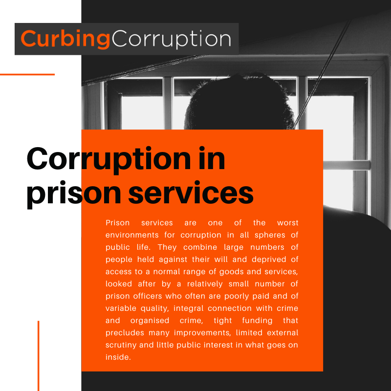 CurbingCorruptn's tweet photo. Katie Fish is the author of our #curbingcorruption review on prison services, with contributions from @mark_pyman and Phil Wheatley. We also recommend the work of Andrew Coyle, Andrew Goldsmith, Lukas Muntingh & @John_Podmore
https://t.co/bAkWOJ0V1w https://t.co/RDx6bha8tm
