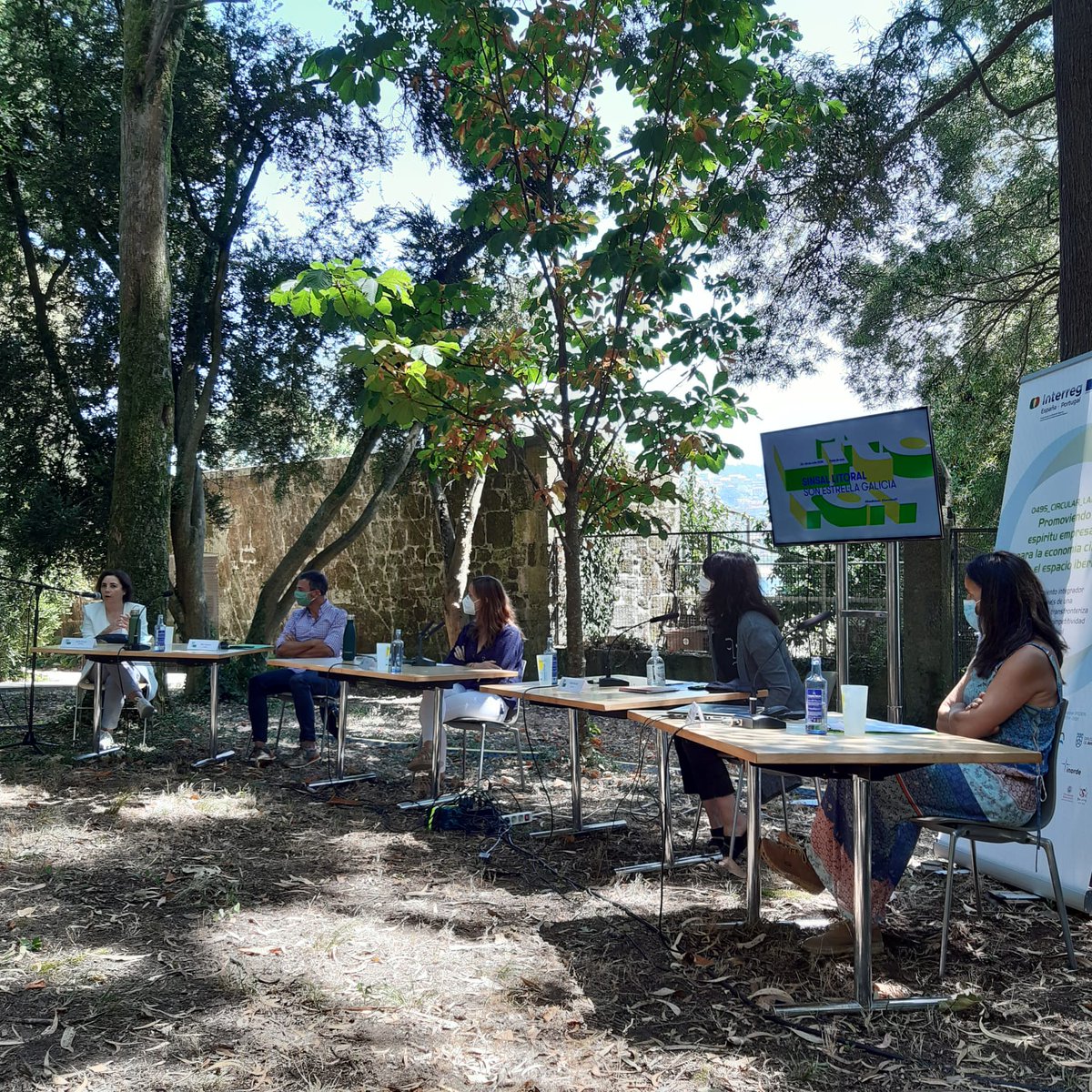 A sesión da mañá da xornada A Senda Circular remata cunha mesa promovida por @FPaideiaGaliza na que Agroamb, Oui Jane! e @revertia contan os seus proxectos empresariais.
#economíacircular
#SinsalLitoralSONEG
San Simón #Redondela
