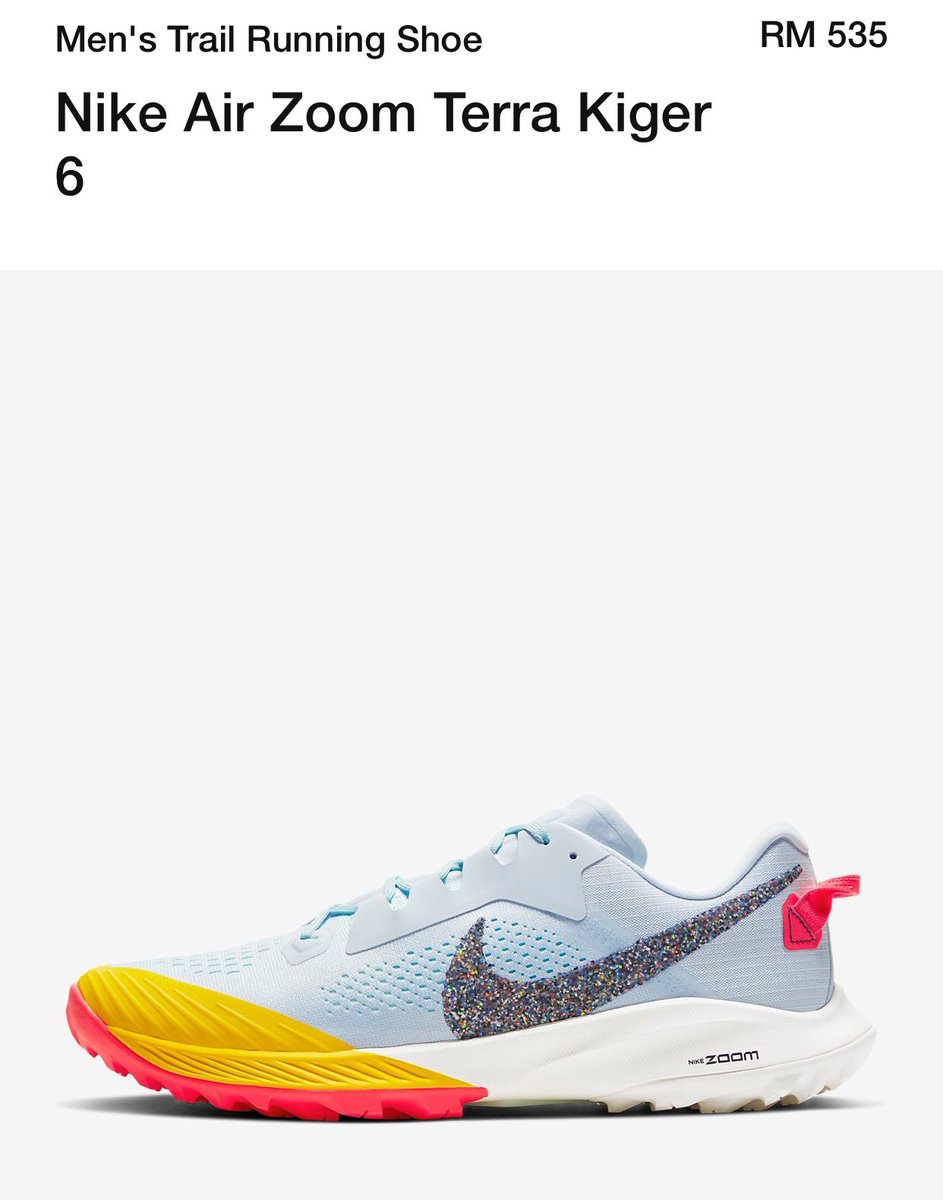 officialMKR's tweet image. Selain drpd Nike Shield Series, Korg jg bleh guna kan Nike Trail Running Series utk Larian dlm hujan renyai2... 😂...
#nike45sale
#nikeshield
#nikerunning
#niketrailrunning