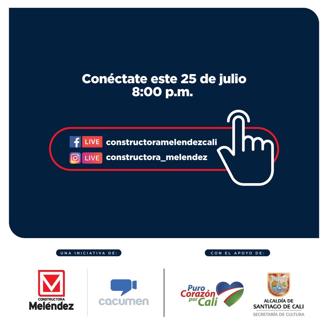 radiosupercali's tweet photo. Este sábado 25 de julio a las 8:00 pm todos los caleños podrán abrazar la ciudad en su cumpleaños #484. Deben subir una foto con los brazos abiertos como Cristo Rey a su perfil en Instagram con el ht #Transformaton. Todas las fotos serán proyectadas en el monumento de Cristo Rey https://t.co/y0KM0ioS5K