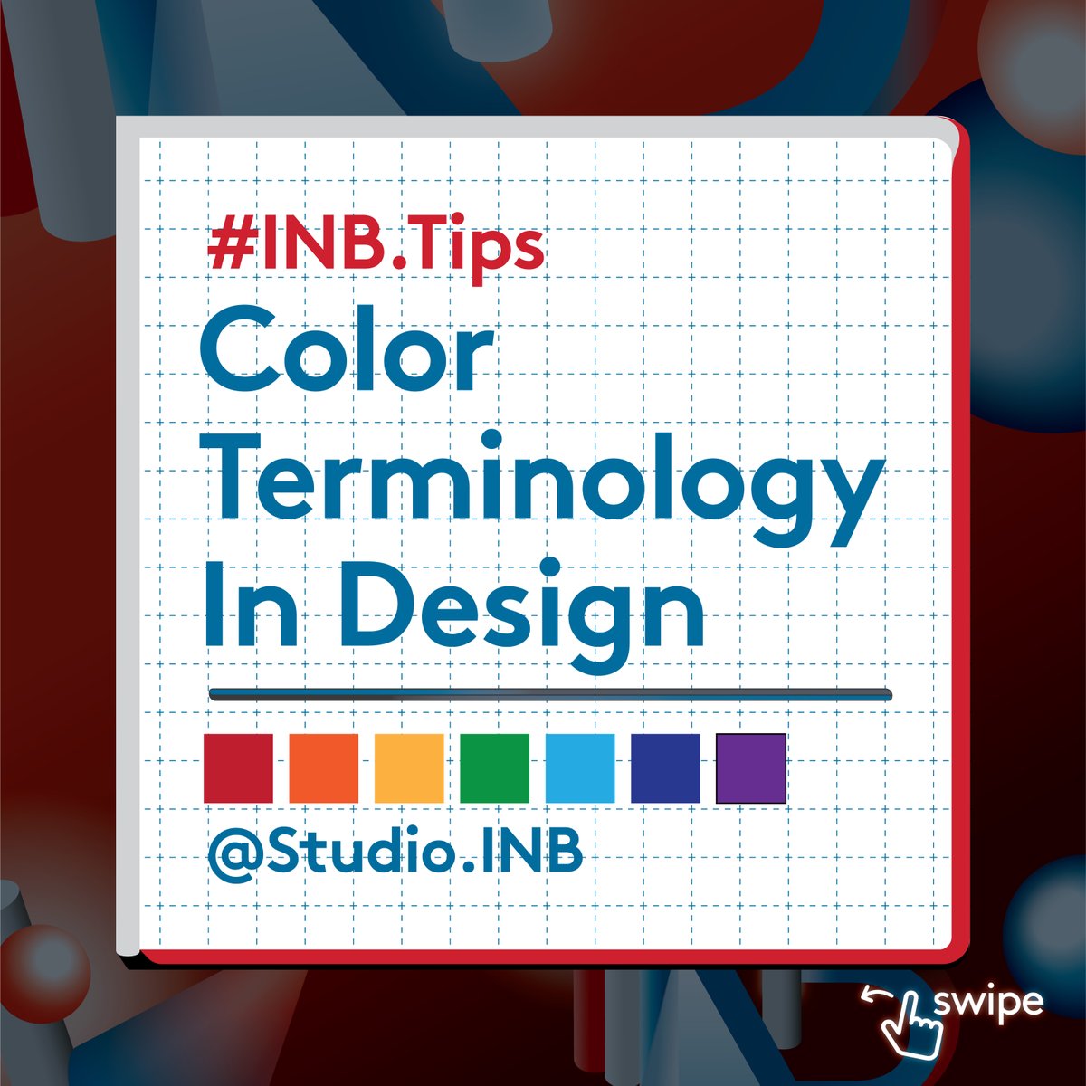 design_inb's tweet photo. Colour Theory - Color Terminology

If you want to be more effective in using color, there are some concepts you need to know,as well as color theory terminology.

#DesignStudio #Bēhance #Dribbbleshot #Creative #CreativeAgency #DesignInspiration https://t.co/1iH2zfXokP