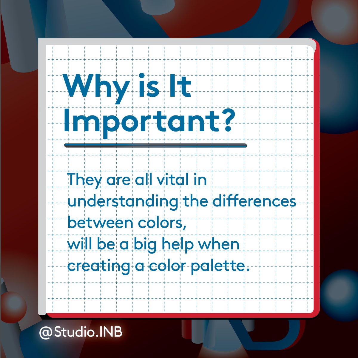 design_inb's tweet photo. Colour Theory - Color Terminology

If you want to be more effective in using color, there are some concepts you need to know,as well as color theory terminology.

#DesignStudio #Bēhance #Dribbbleshot #Creative #CreativeAgency #DesignInspiration https://t.co/1iH2zfXokP