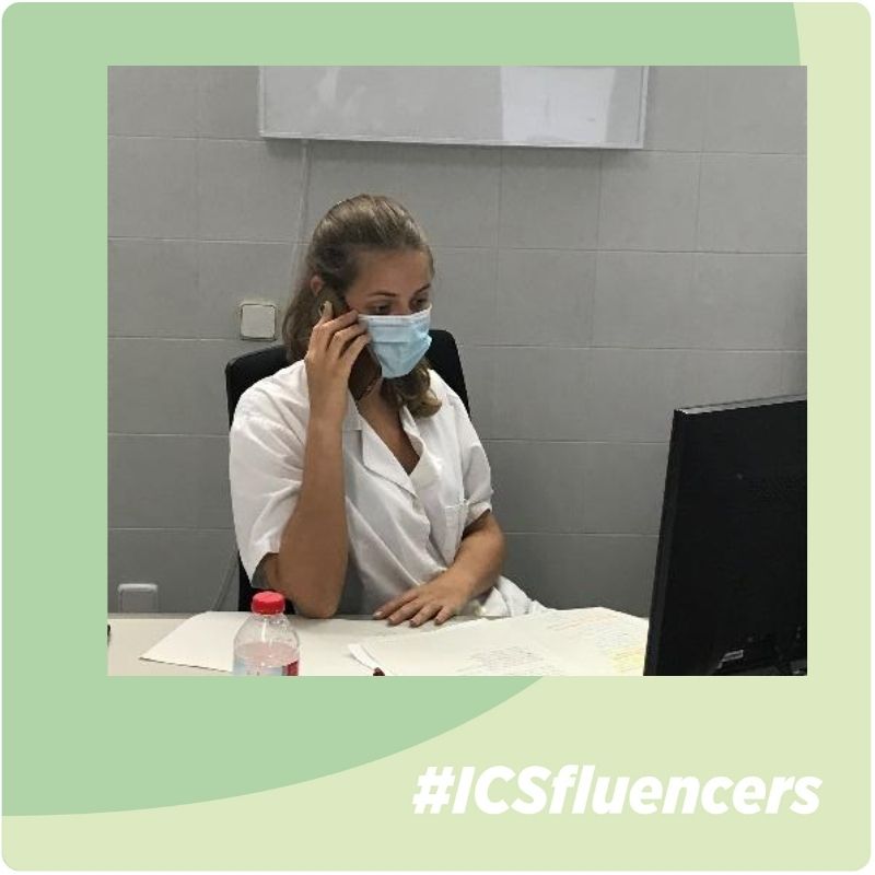 icscat's tweet photo. @purirobles2 #ICSfluencers @purirobles2: “Els registres fets per la nostra companya, la Dra. Ana Brox, són excepcionals. Ha escollit Ginecologia a @vallhebron, però ha demostrat que podria ser una fantàstica metgessa de familia. Gràcies Ana per escollir Can Vidalet durant la pandèmia!" #S54PR https://t.co/KTo7a481Rr