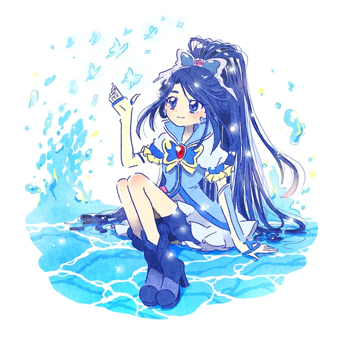 海の日っぽい絵? 
