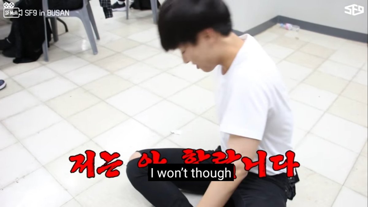 Sf9 being relatable; a thread #SF9  