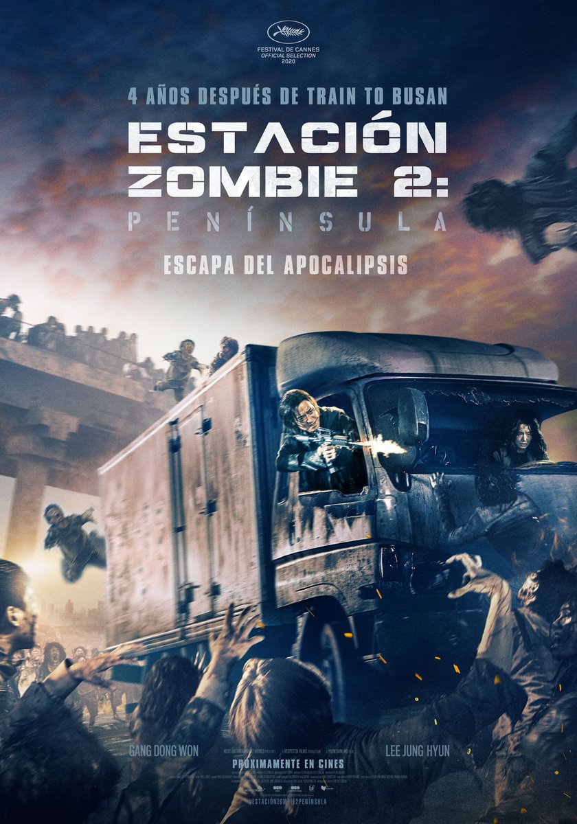 🙌 ¡Nuevo poster alternativo de #EstaciónZombie2 #Península! 🙌
El apocalipsis tiene sus reglas y sólo los mejores sobrevivirán 🧟🧟‍♀️

🎥 🎞️ ¡Próximamente en #cines! 🤩

#TrainToBusan2 #Zombies