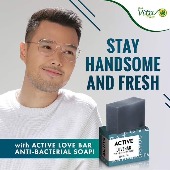 FvpHealthy's tweet photo. Skincare for men should be simple and efficient.

With FVP Active Love Bar Anti-Bacterial soap siguradong you'll get the proper care na kailangan mo para maging fresh at pogi every day!

Try it now para maging idol sa kapogian!

#FVP #FirstVitaPlus #Active https://t.co/u2DslL27nt