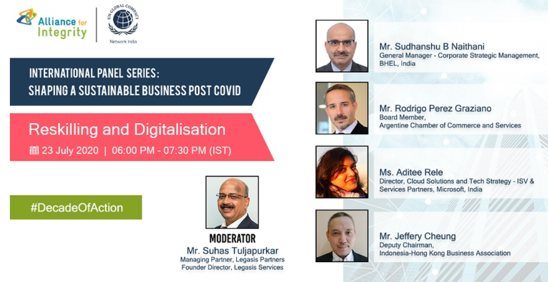 GCNIndia's tweet photo. #FewMinuteLeft (06.00 PM, IST) for #International #PanelSeries on Reskilling and #Digitalization, with profound speakers @suhaass, Rodrigo Perez Graziano @CACteinforma, @aditeerele, Jeffrey Cheung, Indonesia - #HongKong #Business Association, Sudhanshu Naithani @BHEL_India https://t.co/1VpHVvjRvO