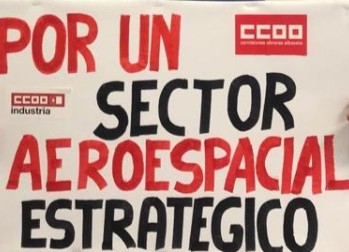 jcaahg's tweet photo. #PorUnSectorAeroespacialEstratégico se movilizan hoy trabajador@s de @Airbus @ccooInterempAir @EsAirbus Las crisis no las debemos pagar siempre los mismos. # Europa inunda de dinero para ayudas y sin embargo se permite al capital seguir haciendo de las suyas. @sanchezcastejon https://t.co/HQMQSHYnOM