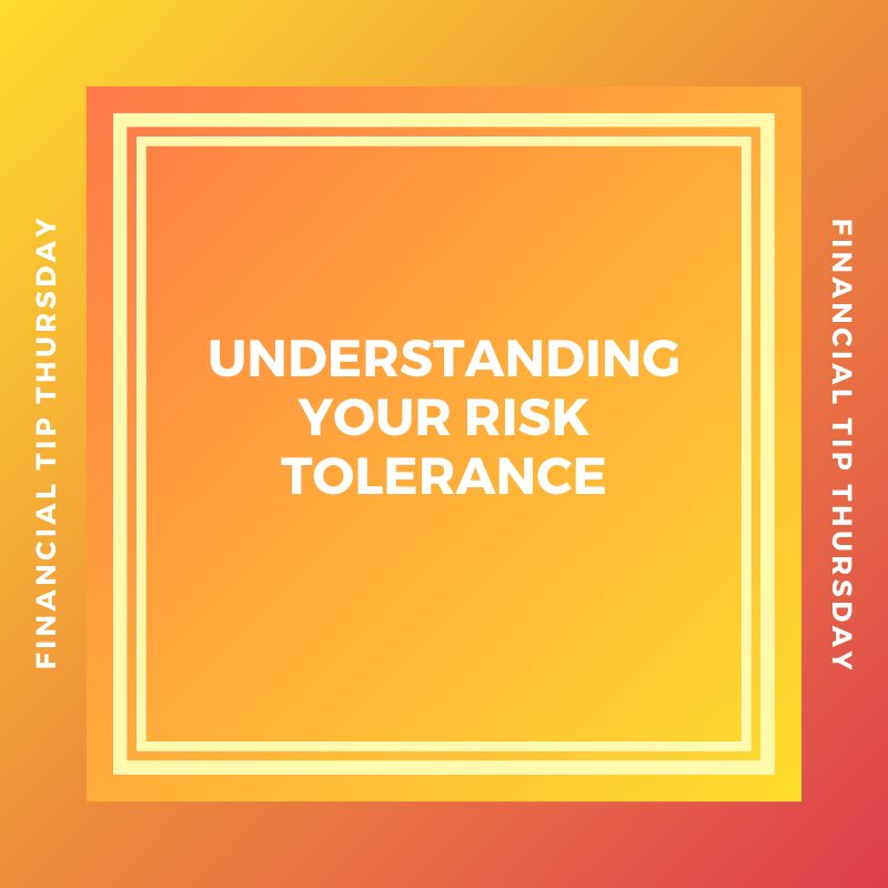 lizieshef's tweet photo. #financialtipthursday
Do you know that how you feel about risking your money will drive how you invest your money?
Are you an aggressive investor, having a high risk tolerance or a Conservative investor, having a low risk tolerance or are you inbetween ? #financialliteracy https://t.co/Rs6WSrJJd4