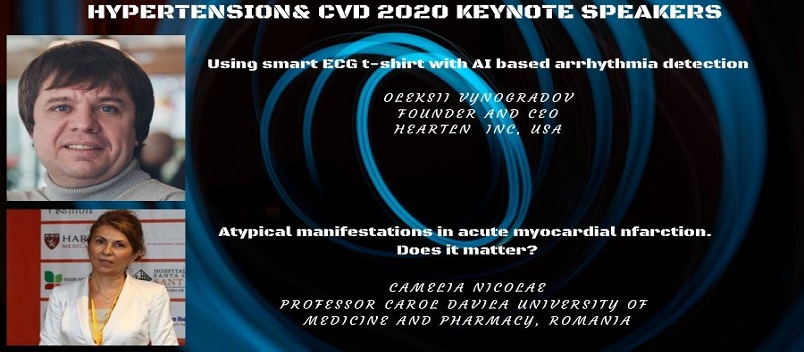 CardiologyHeart's tweet photo. We are glad to announce our keynote speakers of Hypertension &amp; CVD 2020 Scientific Meeting

Don't wait to join the Hypertension &amp; CVD 2020 webinar during October 05-06, 2020
#hypertension #cardiac #Cardiology #cardiovasculardisease #coronavirus #globalmeetings #internationalmeet https://t.co/Ztxq64TDmx