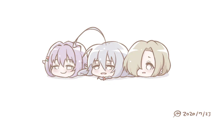 ほっぺもちもち星輝子と142'sのおもち。 