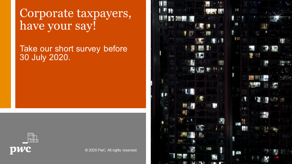 pwc_za's tweet photo. Do you work in the #tax function at a corporate entity?  We’d value your views about your experiences with SARS in relation to tax #disputes and #disputeresolution. Take our short survey: https://t.co/ThvZQs3VZv https://t.co/cOfVILzHDo