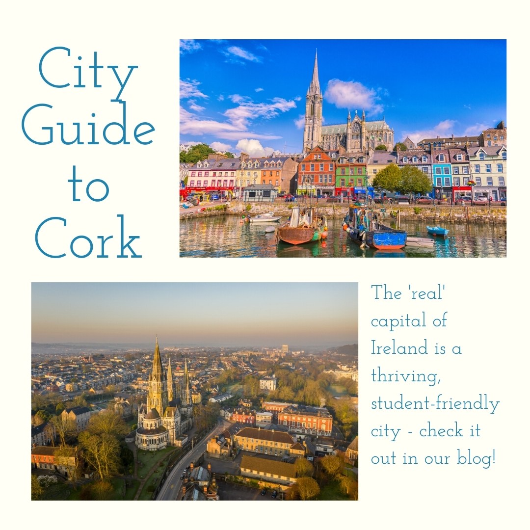 In case you missed it and want to study there, here is our #cityguide to Ireland's 'real' capital: Cork! Straddling the River Lee, this vibrant, liveable city has lots to see and do, from the city centre out to the county's coastal fringes. bit.ly/3hF10WL #studyabroad