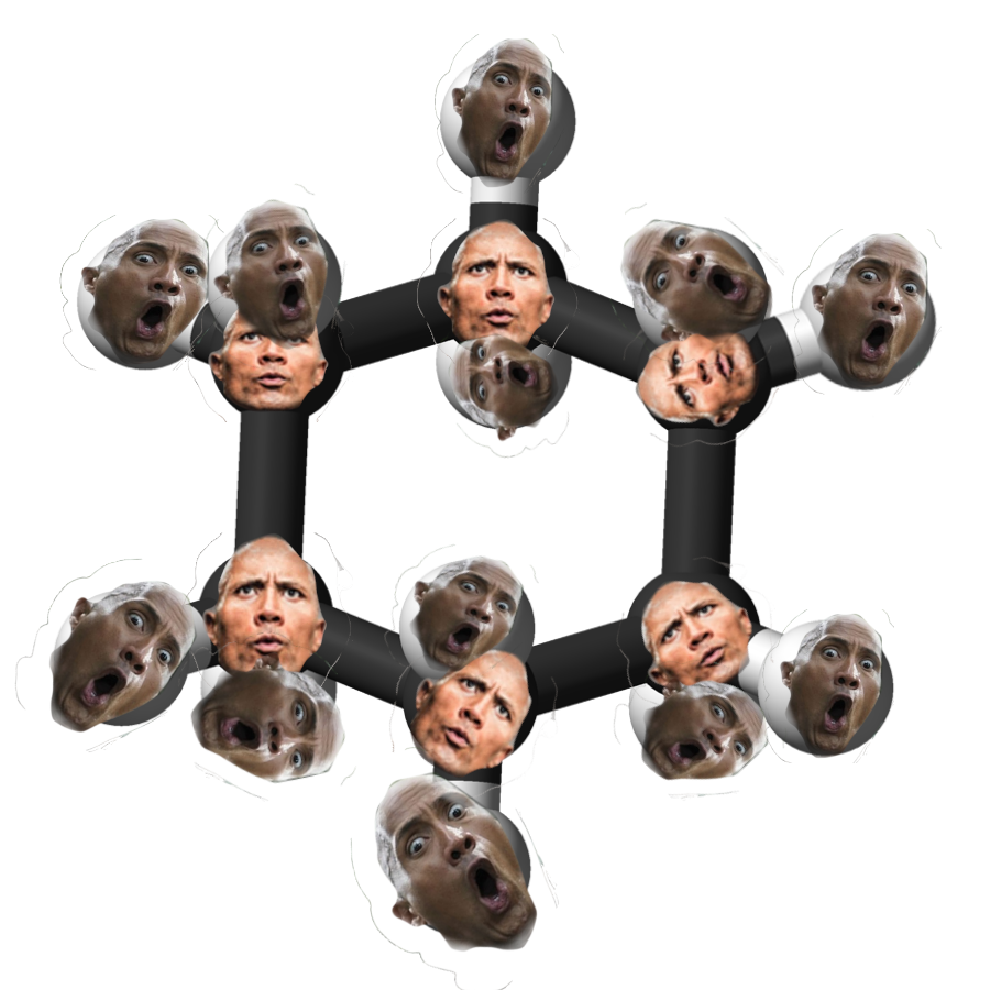 Thanks for 60k :)

"Cyclohexane" The Rock Johsnson