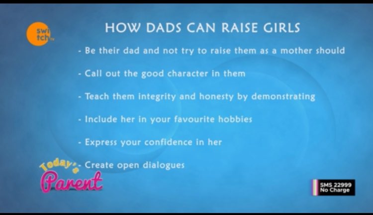 switchtvkenya's tweet photo. Boys are for mothers while girls are for Fathers, it’s an unwritten philosophy but we know how special dads are to their daughters. #Todaysparent #Parentung #DadsCare #keepingitswitch https://t.co/W7VlcVg4Ud