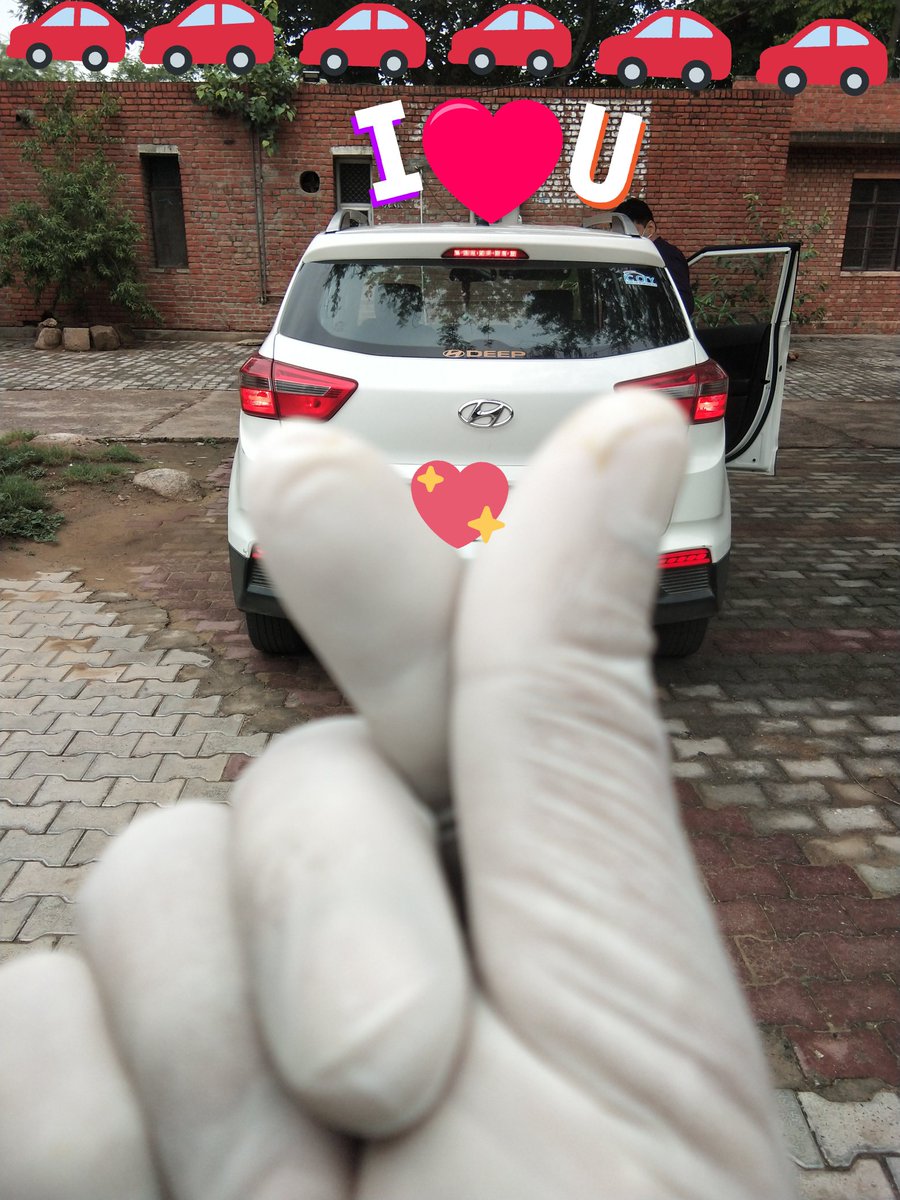 @HyundaiIndia I Don't Dare How Long It Takes Me..
But I'm going somewhere with this Beautiful #HyundaiCreta 💓💓💓
My Finger Heart ❤Gesture 🥰
#NewThinkingNewPossibilities
#Hyundai #LampOn_India
@HyundaiIndia 

Join
@santoshhh000 @STJIMMY_AKKI @parimita_sahu @namisha_jain