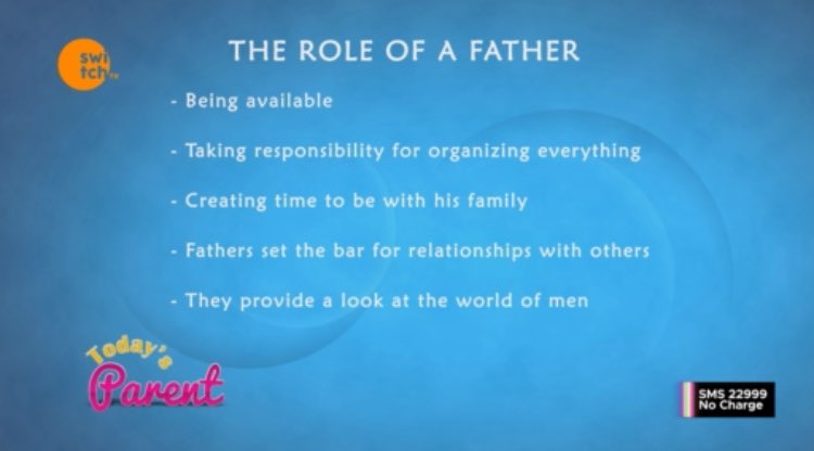 switchtvkenya's tweet photo. Being a father means being deliberate about the time spent with kids because they value such moments~ Papa Bear
#Todaysparent #parenting #DadsCare #thursdaymorning #keepingitswitch https://t.co/E6dl1UfFYB