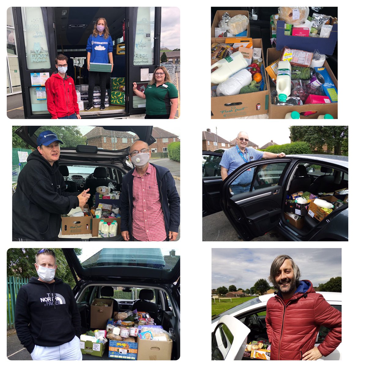 Focus4Hope's tweet photo. Yesterday we delivered 37 food parcels, huge thanks to our team of volunteers for all their hard work and dedication to help people in need 💙
#communityfoundationforcalderdale
#RastrickBigLocal
#thespaceatfieldlane
#foodrevival
#Tesco
#calderdalecommunityresponse https://t.co/18NnTF3xa0